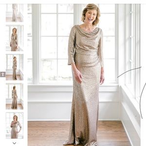 Revelry full sequin gown